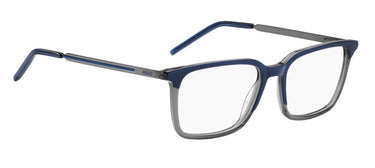 Premium Men Hugo Eyeglasses: HG 1125 - Blue Grey(2) - SpecSMART Eye Clinic (Diagonal View)